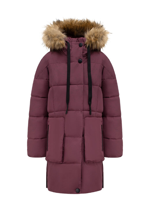 Пальто для девочки Oldos Active (Милена, розовый)