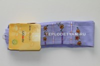 Колготки хлопчатобумажные Rewon для девочки (арт.501 004G, цвет лиловый)
