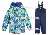 Костюм для мальчика: куртка Crockid (30033-2h) + Lenne 17239, цвет синий