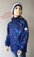 Куртка для мальчика Huppa (арт. 170040-086 Jody, цвет синий)