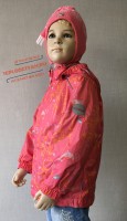 Куртка для девочки Huppa (арт. 170040 Jody, цвет коралловый)