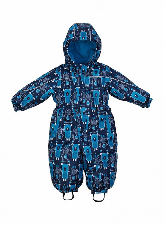 Комбинезон для ребенка JICCO by OLDOS (арт. Дерри, цвет синий голубой)