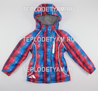 Куртка для девочки Oldos (арт. Джейси, цвет розовый голубой)