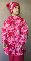 Куртка для девочки (арт. 12225-1270 ярко-розовый)