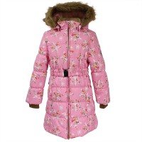 Пальто для девочки Huppa (арт. 12030030-71613 Yacaranda, цвет розовый)