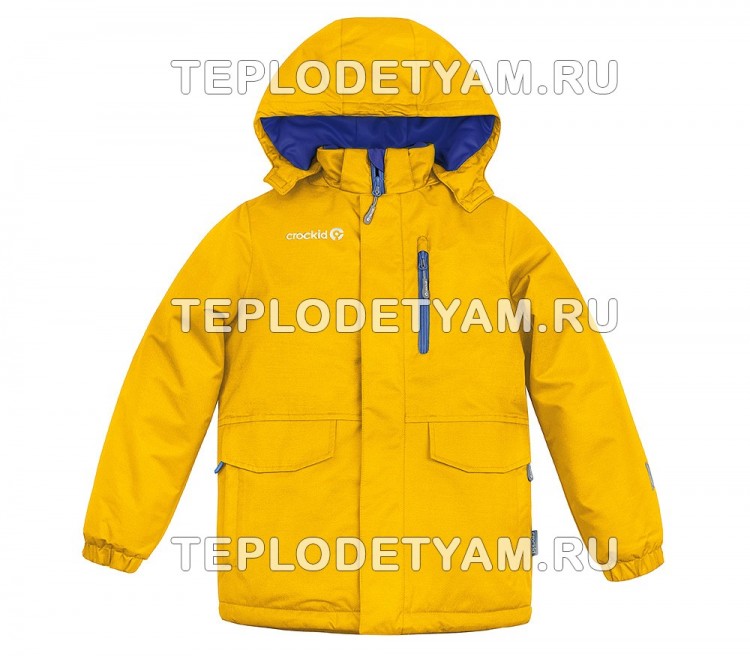 Куртка для мальчика Crockid (арт. 36025-3h, цвет желтый)